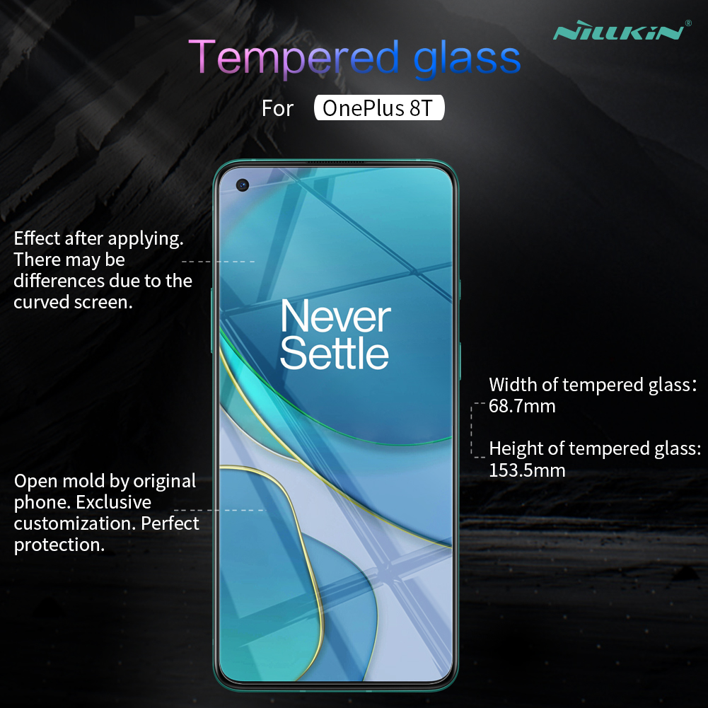 NILLKIN-for-OnePlus-8T-Front-Film-Amazing-HPRO-9H-Anti-Explosion-Anti-Scratch-Full-Coverage-Tempered-1765966-13